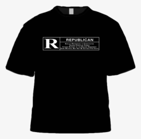 Rated R For Republican Shirt - Republican Logo Shirt, HD Png Download, Transparent PNG