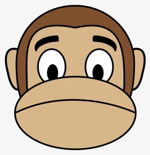 Sad Clip Arts - Monkey Face Emoji Png, Transparent Png, Transparent PNG
