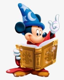 Sorcerer Mickey - Mickey Mouse Fantasia Png, Transparent Png, Transparent PNG