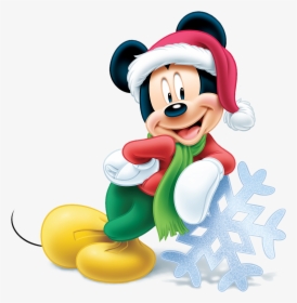 Christmas Mickey Png - Mickey Mouse Holiday, Transparent Png, Transparent PNG