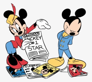 New Minnie Gushing Over Movie Star Mickey, HD Png Download, Transparent PNG