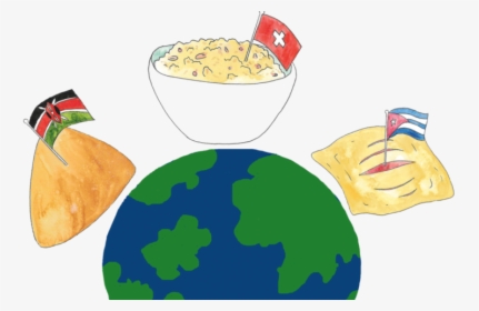 Transparent Breakfast Png - Food From All Over The World Clipart, Png Download, Transparent PNG