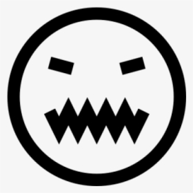 Angry Emoji Clipart Angry Expression - Circle, HD Png Download, Transparent PNG