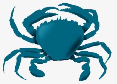 Blue Crab Clip Arts - Animals Live In Water And Land, HD Png Download, Transparent PNG