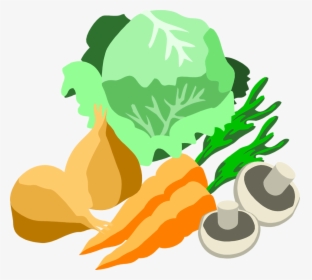 Vegetables Clip Art Free Download - Vegetables Clipart Transparent Background, HD Png Download, Transparent PNG