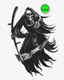 Grim Reaper Transparent Background - Transparent Png Grim Reaper Png, Png Download, Transparent PNG