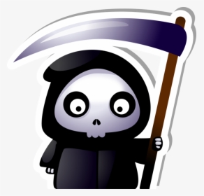 Grim Reaper Png - Grim Reaper Cute Png, Transparent Png, Transparent PNG