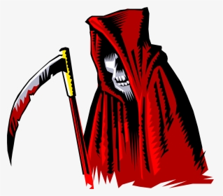 Grim Reaper Cartoon Red , Png Download - Logo Grim Reaper Png, Transparent Png, Transparent PNG