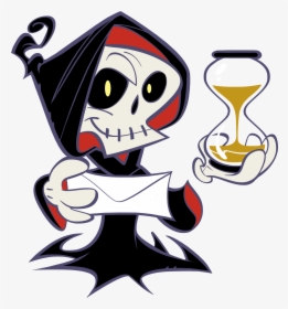 Grim Reaper Email - Grim Reaper Chibi Death, HD Png Download, Transparent PNG