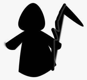 The Reaper, The Grim Reaper, Death, Black, Killer - Transparent Background Death Clipart, HD Png Download, Transparent PNG