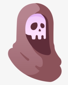 Grim Reaper Icon - Rpg Character Icon Png, Transparent Png, Transparent PNG