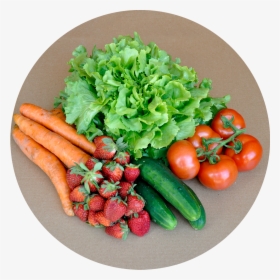 Whole Foods Fruits, Vegetables, Meat, Dairy, Eggs - Vegetable Basket Top View Png, Transparent Png, Transparent PNG