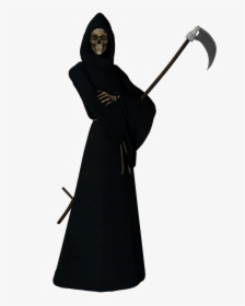 Halloween, Grim Reaper, Dead, Death, Monster, Scythe - Halloween Costume, HD Png Download, Transparent PNG
