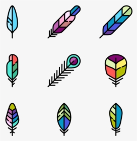 Feathers - Feather Icon, HD Png Download, Transparent PNG