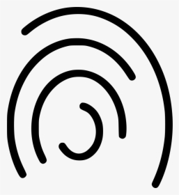 Fingerprint - Circle, HD Png Download, Transparent PNG