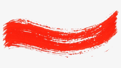 Dry Red Watercolor - Watercolor Red Line Png, Transparent Png, Transparent PNG