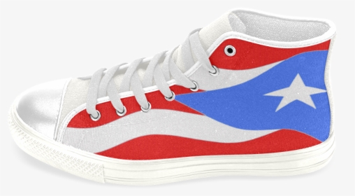 Bandera De Puerto Rico Flag Men’s Classic High Top - Skate Shoe, HD Png Download, Transparent PNG