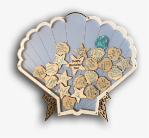 Seashell Alternate Guestbook Made To Order - Guestbook, HD Png Download, Transparent PNG
