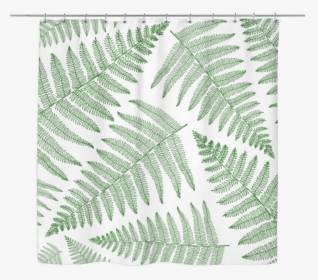 Fern Shower Curtain - Cute Backgrounds Black And White, HD Png Download, Transparent PNG