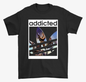 Fortnite Battle Royale X Adidas Logo Addicted Shirts - Soad Shirt, HD Png Download, Transparent PNG