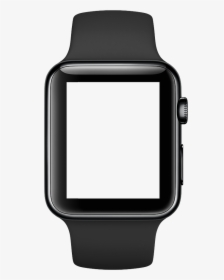 Transparent Wrist Watch Png - Apple Watch Screen Png, Png Download, Transparent PNG
