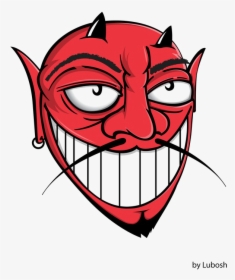 Devil Face Png - Cartoon Devil Face Png, Transparent Png, Transparent PNG