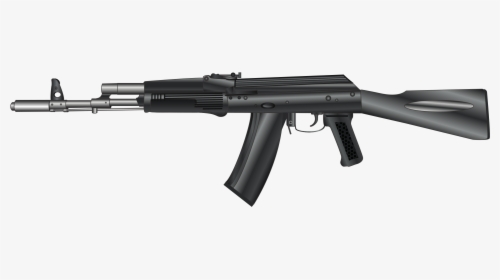 Ak-47 Kalashnikov Rifle Clip Arts - Ak 47 Kalashnikov Png, Transparent Png, Transparent PNG
