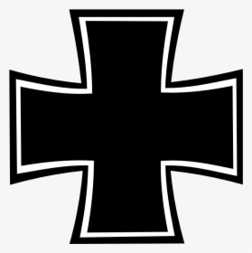 Iron Cross Christian Cross Sticker Cruz Negra Car - Iron Cross Stickers, HD Png Download, Transparent PNG