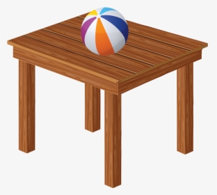 Table Clip Art - Ball On The Table Clipart, HD Png Download, Transparent PNG