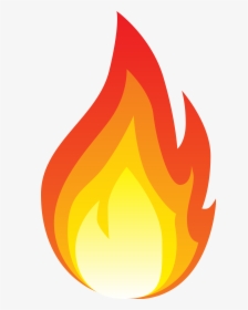 Transparent Flame Silhouette Png - Transparent Background Flame Icon, Png Download, Transparent PNG
