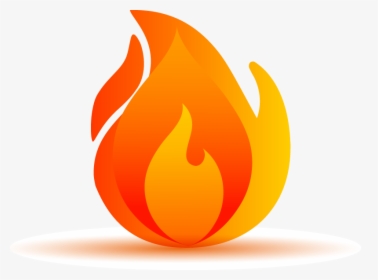 Fire Download Icon - Transparent Background Flame Icon, HD Png Download, Transparent PNG