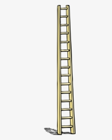Tall Ladder Clip Arts - Tall Ladder Clipart, HD Png Download, Transparent PNG