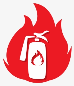 Portable Fire Extinguishers - Fire Fighting Symbol Png, Transparent Png, Transparent PNG