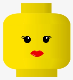Collections At Sccpre Cat - Lego Woman Face Vector, HD Png Download, Transparent PNG