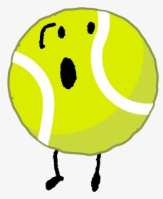 Bfdi Eyes Tennis Ball Golf - Bfdi Tennis Ball Sleep, HD Png Download, Transparent PNG