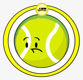 Bfdi Tennis Ball X Golf Ball - Object Crossovers Bfdi, HD Png Download, Transparent PNG
