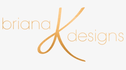 Briana K Designs - Calligraphy, HD Png Download, Transparent PNG