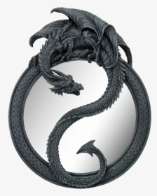 Infinity Dragon Mirror - Yin Yang Symbol With Dragons, HD Png Download, Transparent PNG