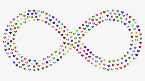 Infinity, Infinite, Repeating, Loop, Forever, Symbol - Colorful Heart With Infinity Symbol, HD Png Download, Transparent PNG