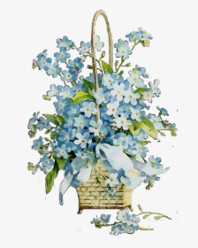 Flower Bouquet Victorian Cut Design Era Floral Clipart - Rosa Glauca, HD Png Download, Transparent PNG