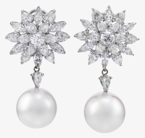 Transparent Pearls Png - Earrings, Png Download, Transparent PNG