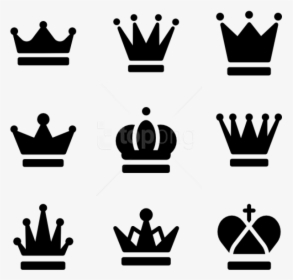 Free Png Crown Png - King Crown Vector Black, Transparent Png, Transparent PNG