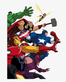 My Heroe Comic Best Comics, Fun Comics, Avengers 1, - Marvel Universe Avengers Earth's Mightiest Heroes, HD Png Download, Transparent PNG