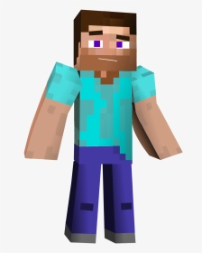 Minecraft Steve Png - Steve Minecraft 3d, Transparent Png, Transparent PNG