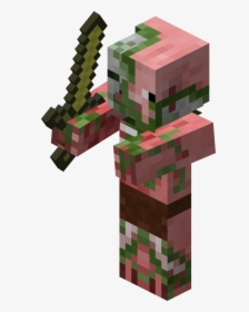 Minecraft Zombie Pigman, HD Png Download, Transparent PNG