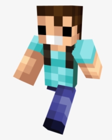 Steve Minecraft Skin With Pixels, HD Png Download, Transparent PNG