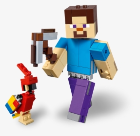 Lego Minecraft Steve Bigfig, HD Png Download, Transparent PNG