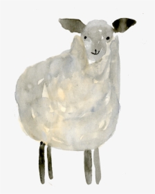 My Process Included Sketching The Illustration Out - Sheep, HD Png Download, Transparent PNG