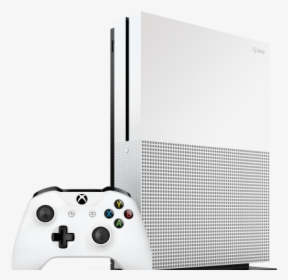Xbox 360 Slim Png - White Xbox One Png Transparent, Png Download, Transparent PNG