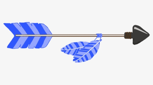 Blue Tribal Arrow Clipart - Cute Arrow Designs Png, Transparent Png, Transparent PNG